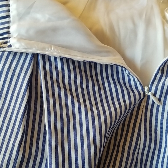 Embroidered Striped skirt - Picture 5 of 7